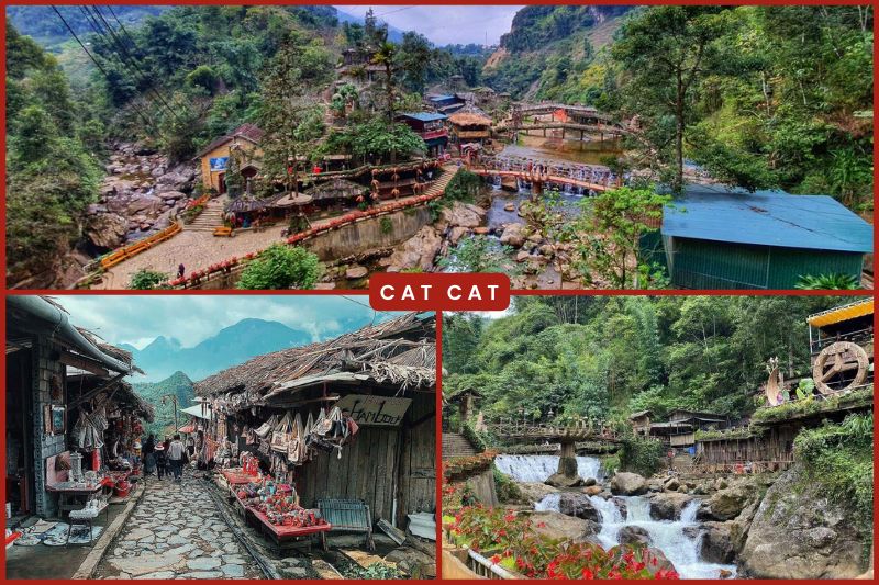 Cat Cat Village in Vietnam